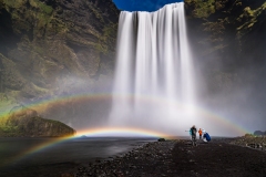 《Skagofoss Iceland》      獲Honour獎     作者：李彩萍
