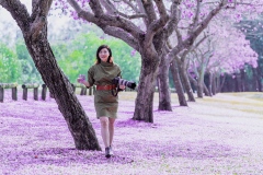 《蓝楹花季》      獲Merit獎     作者：孙毅