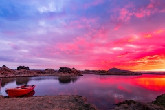 《Sunset at Myvatn Iceland》      獲Honour獎     作者：李彩萍