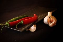 《Chili and Garlic》      獲Honour獎     作者：伍詠梅
