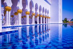 《Mosque of Aba Dhabi JPG》      獲Merit獎     作者：田利平