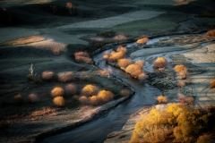 《Autum River》      獲Merit獎     作者：知秋 (A组)