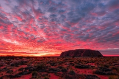 《Uluru at Dawn》   获Merit奖   作者：李洪玉（A组）