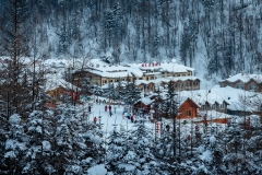 《Snow Village》      獲Honour獎     作者：徐克钏 (A组)