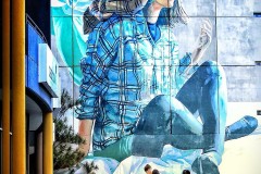 《West End Street art》      獲Merit獎     作者：伍詠梅 (B组)