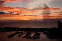 《wish peace for world》   获Merit 奖   作者：璩伏萍（B组）